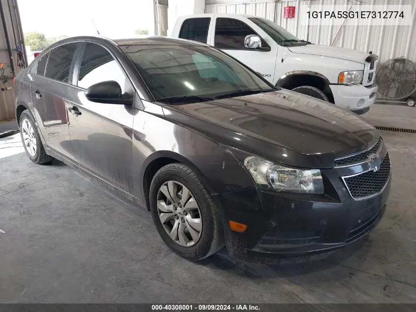 2014 Chevrolet Cruze Ls Auto VIN: 1G1PA5SG1E7312774 Lot: 40308001