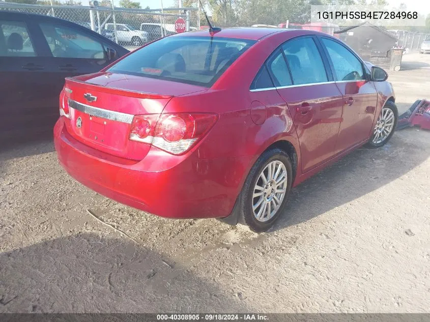 2014 Chevrolet Cruze Eco Auto VIN: 1G1PH5SB4E7284968 Lot: 40308905