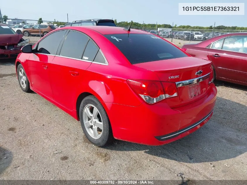 1G1PC5SB1E7363321 2014 Chevrolet Cruze Lt