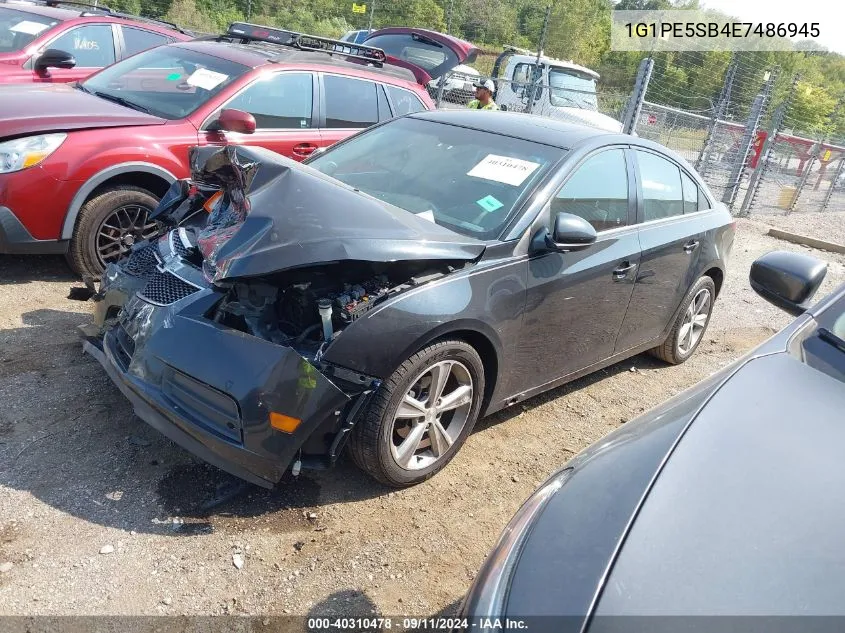 1G1PE5SB4E7486945 2014 Chevrolet Cruze Lt