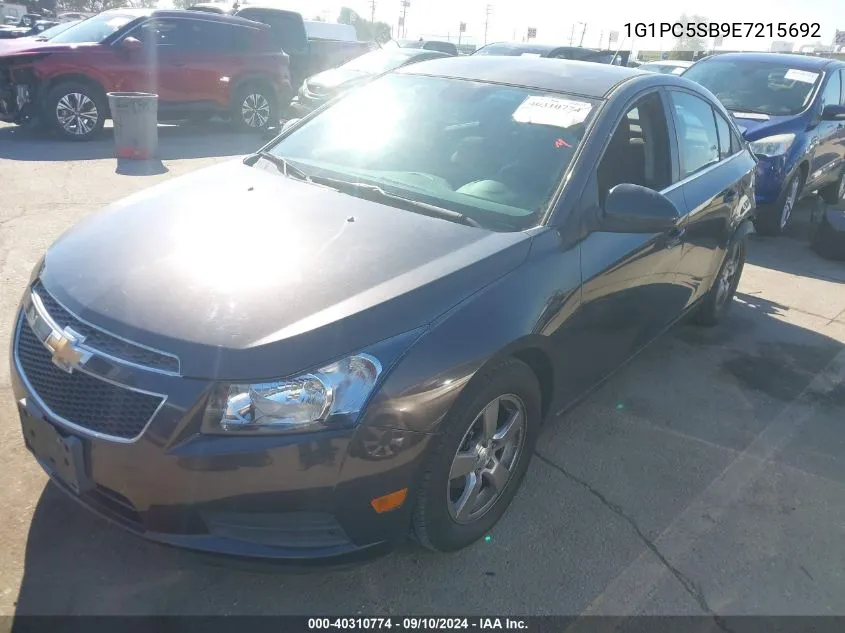 1G1PC5SB9E7215692 2014 Chevrolet Cruze Lt