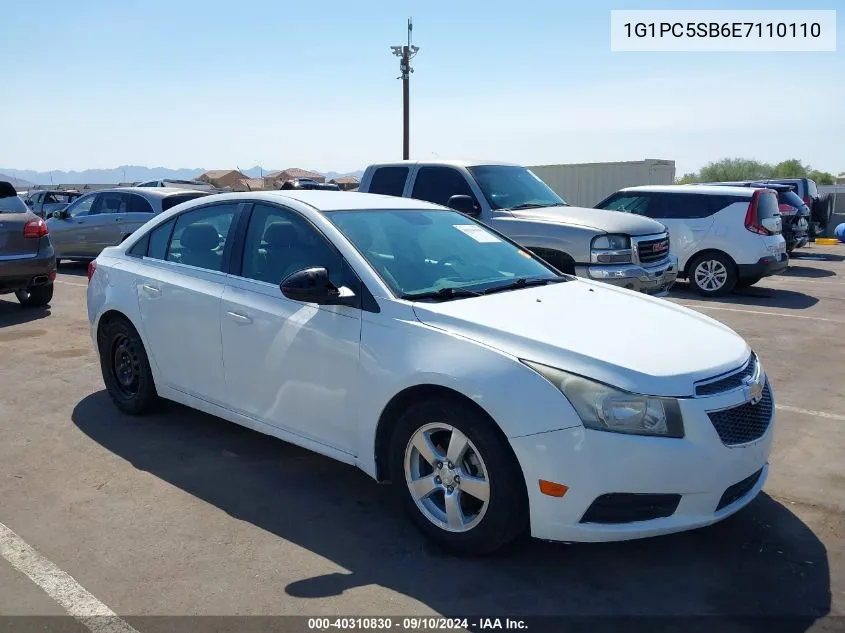 1G1PC5SB6E7110110 2014 Chevrolet Cruze 1Lt Auto