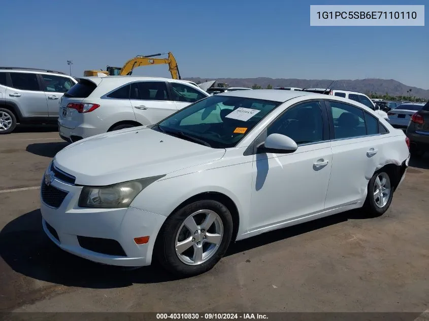 1G1PC5SB6E7110110 2014 Chevrolet Cruze 1Lt Auto