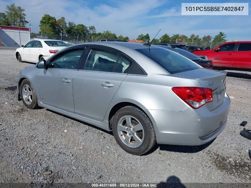 1G1PC5SB5E7402847 2014 Chevrolet Cruze 1Lt Auto