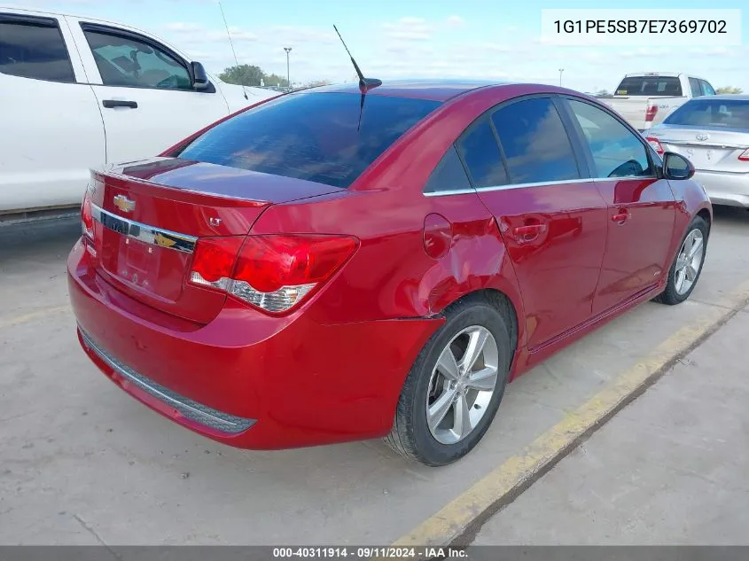 1G1PE5SB7E7369702 2014 Chevrolet Cruze 2Lt Auto