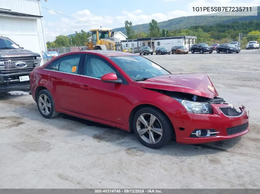 1G1PE5SB7E7235711 2014 Chevrolet Cruze 2Lt Auto