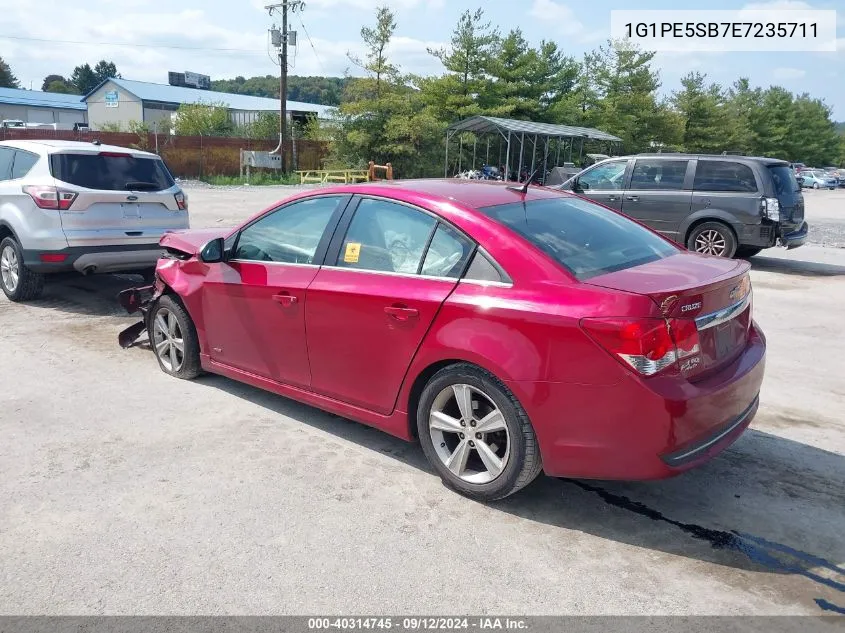 1G1PE5SB7E7235711 2014 Chevrolet Cruze 2Lt Auto