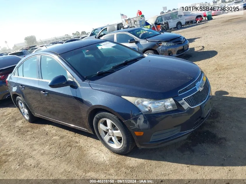 2014 Chevrolet Cruze Lt VIN: 1G1PK5SB4E7383095 Lot: 40318158