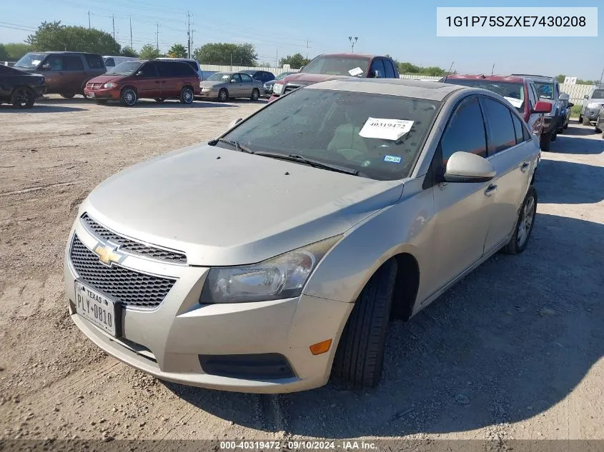 2014 Chevrolet Cruze Diesel VIN: 1G1P75SZXE7430208 Lot: 40319472