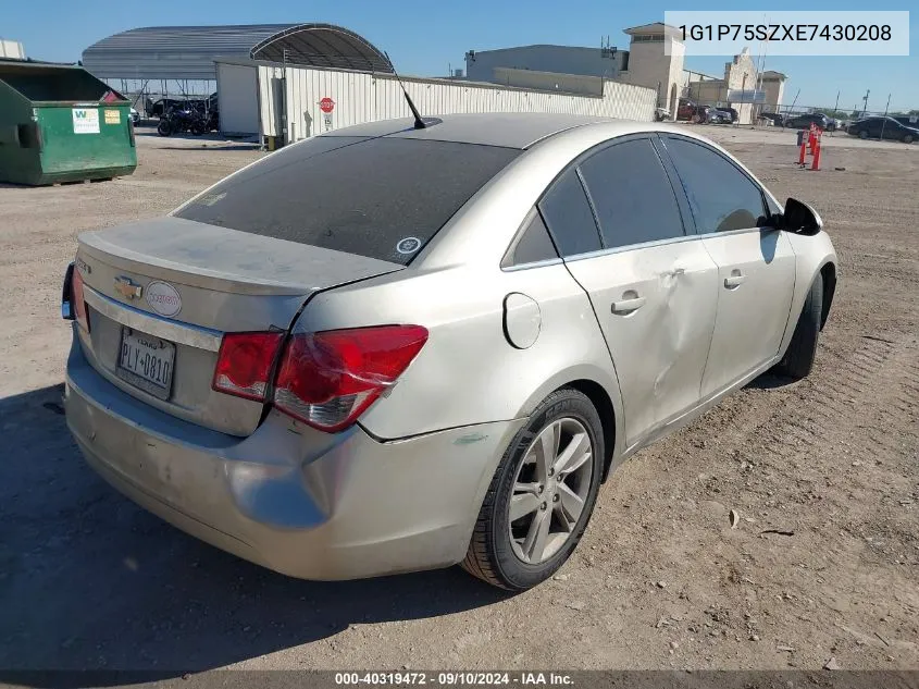 2014 Chevrolet Cruze Diesel VIN: 1G1P75SZXE7430208 Lot: 40319472