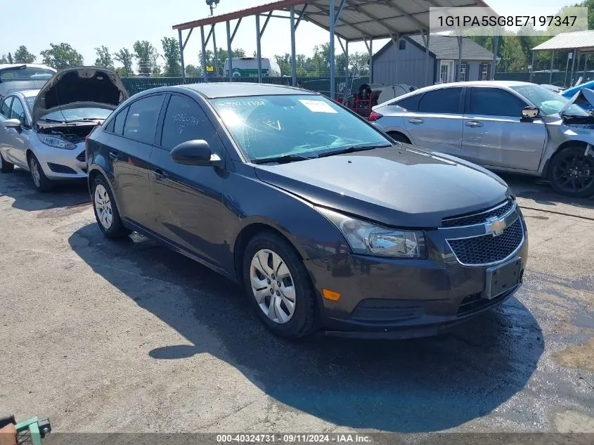 2014 Chevrolet Cruze Ls Auto VIN: 1G1PA5SG8E7197347 Lot: 40324731