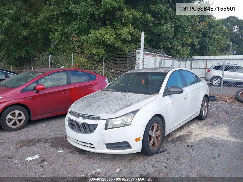 1G1PC5SB4E7155501 2014 Chevrolet Cruze 1Lt Auto