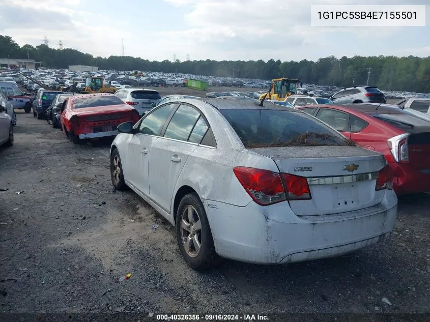 2014 Chevrolet Cruze 1Lt Auto VIN: 1G1PC5SB4E7155501 Lot: 40326356