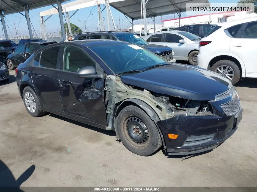 2014 Chevrolet Cruze Ls VIN: 1G1PA5SG8E7440106 Lot: 40328948