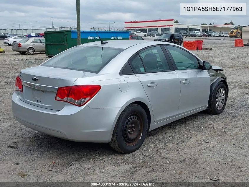 2014 Chevrolet Cruze Ls VIN: 1G1PA5SH6E7177963 Lot: 40331974