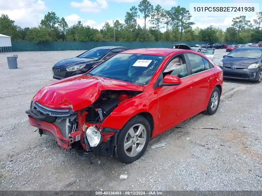 1G1PC5SB2E7241938 2014 Chevrolet Cruze 1Lt Auto