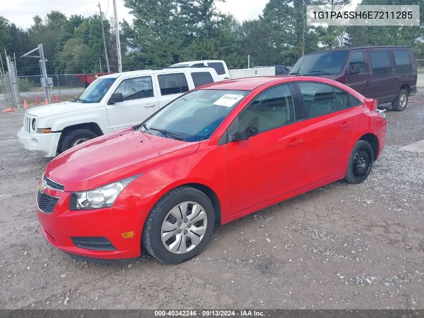 1G1PA5SH6E7211285 2014 Chevrolet Cruze Ls Auto