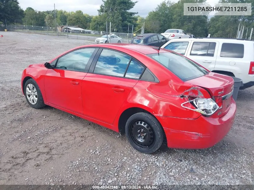 1G1PA5SH6E7211285 2014 Chevrolet Cruze Ls Auto