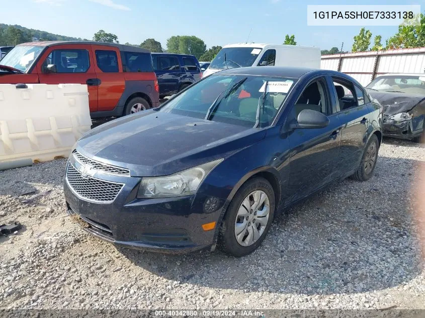 2014 Chevrolet Cruze Ls Auto VIN: 1G1PA5SH0E7333138 Lot: 40342880