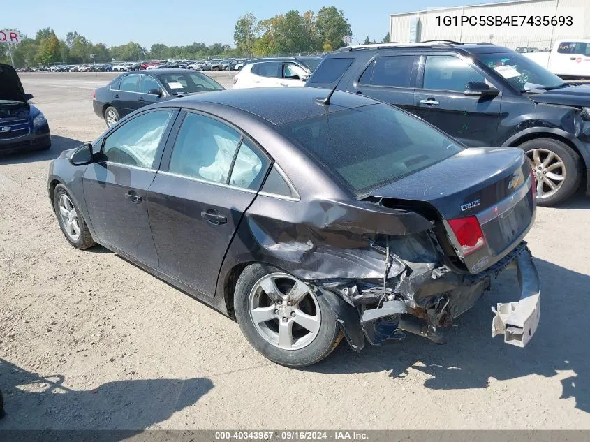 1G1PC5SB4E7435693 2014 Chevrolet Cruze 1Lt Auto