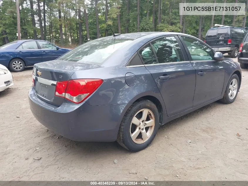 2014 Chevrolet Cruze 1Lt Auto VIN: 1G1PC5SB1E7131057 Lot: 40345239