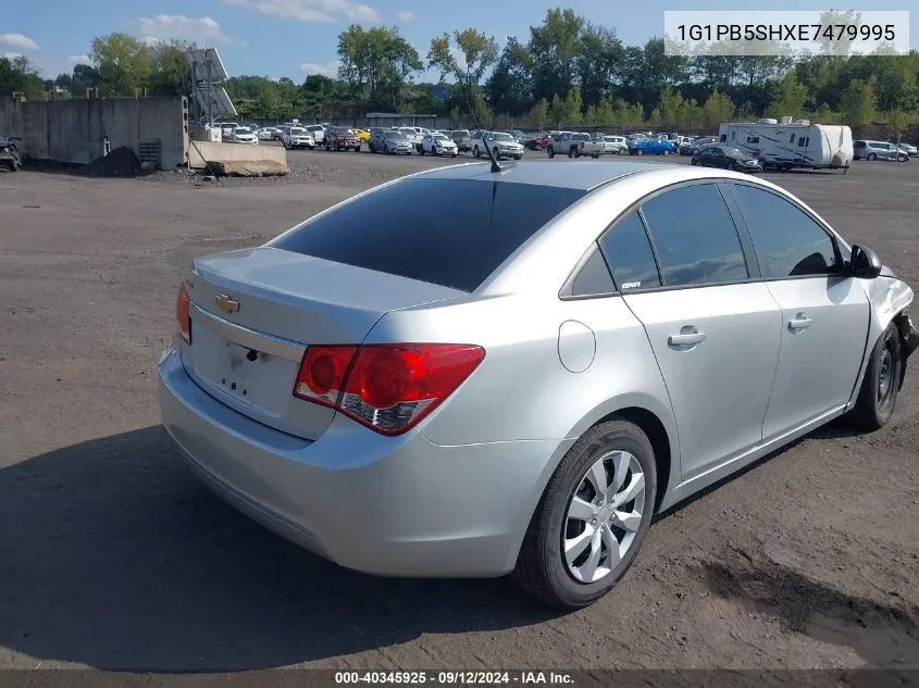 2014 Chevrolet Cruze Ls Manual VIN: 1G1PB5SHXE7479995 Lot: 40345925