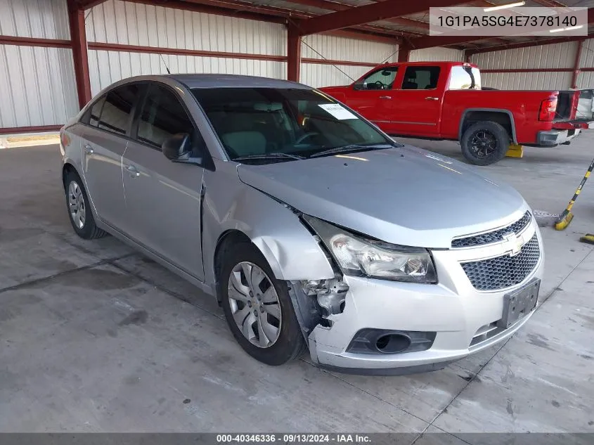 2014 Chevrolet Cruze Ls Auto VIN: 1G1PA5SG4E7378140 Lot: 40346336