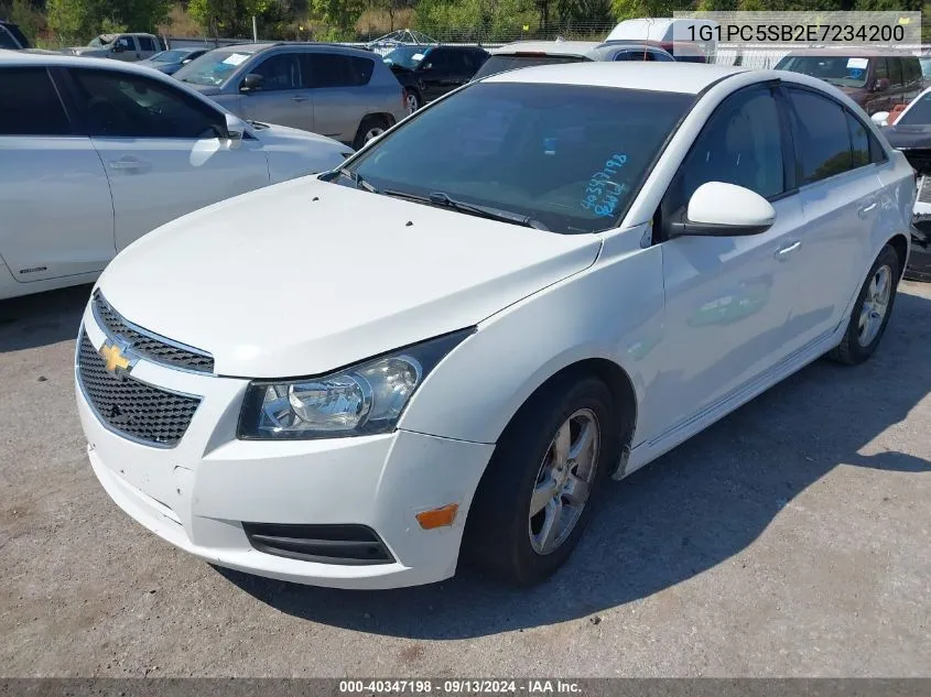 1G1PC5SB2E7234200 2014 Chevrolet Cruze 1Lt Auto