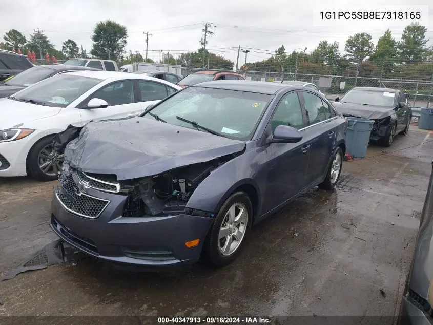 2014 Chevrolet Cruze 1Lt Auto VIN: 1G1PC5SB8E7318165 Lot: 40347913