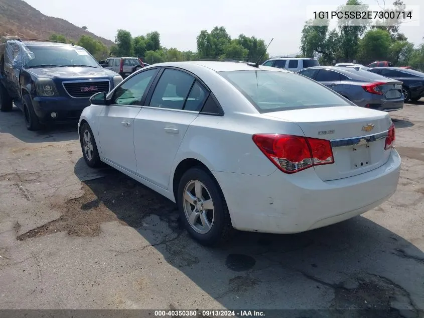 2014 Chevrolet Cruze 1Lt Auto VIN: 1G1PC5SB2E7300714 Lot: 40350380