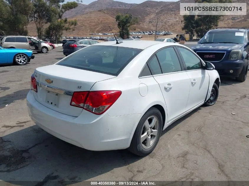 1G1PC5SB2E7300714 2014 Chevrolet Cruze 1Lt Auto