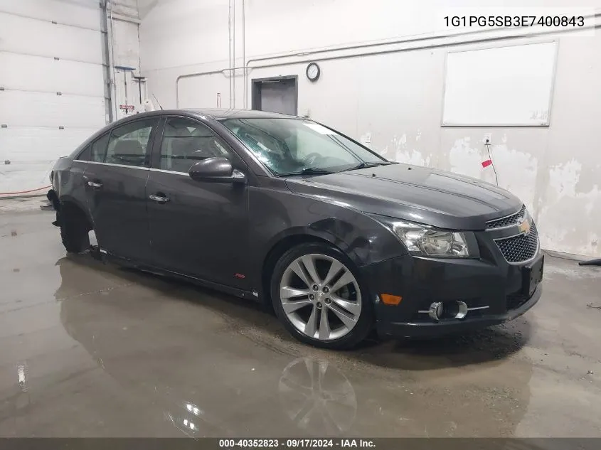 1G1PG5SB3E7400843 2014 Chevrolet Cruze Ltz