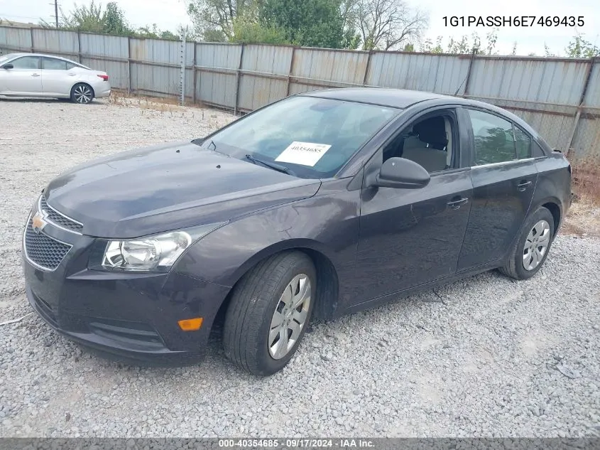 2014 Chevrolet Cruze VIN: 1G1PASSH6E7469435 Lot: 40354685