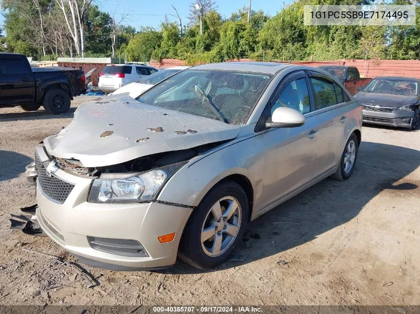 2014 Chevrolet Cruze 1Lt Auto VIN: 1G1PC5SB9E7174495 Lot: 40355707