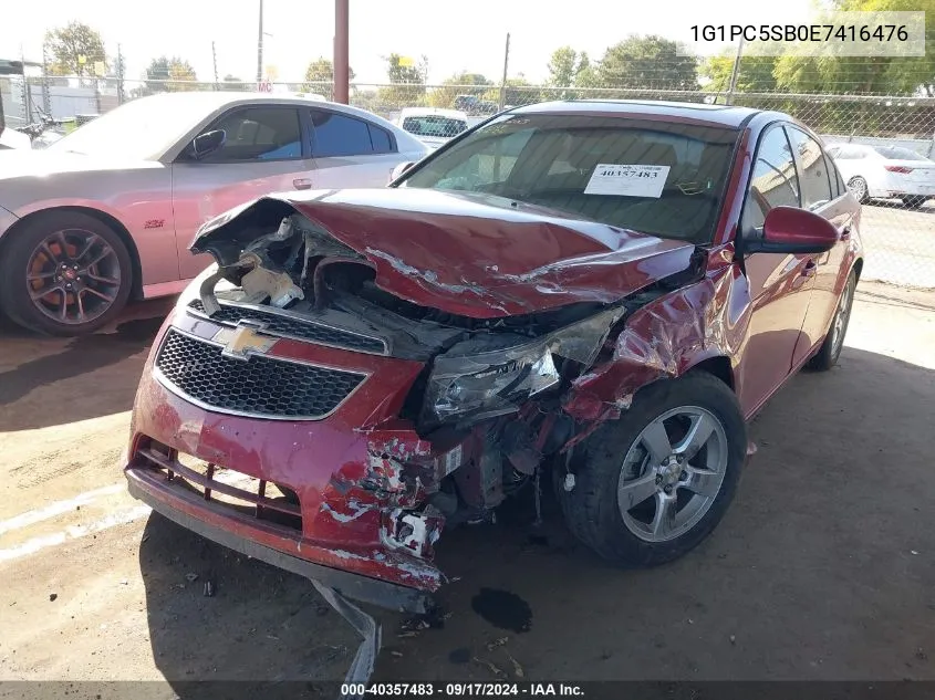 1G1PC5SB0E7416476 2014 Chevrolet Cruze 1Lt Auto