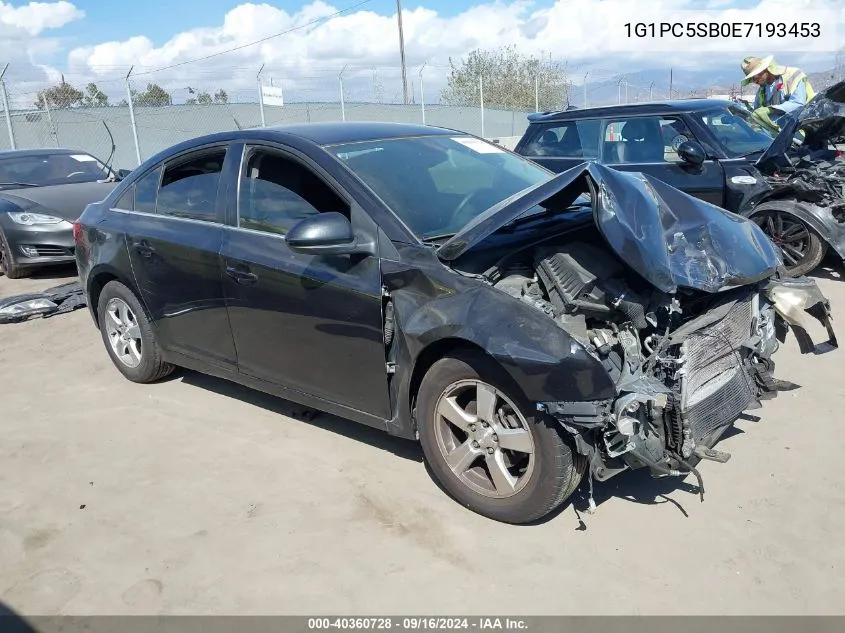 2014 Chevrolet Cruze 1Lt Auto VIN: 1G1PC5SB0E7193453 Lot: 40360728