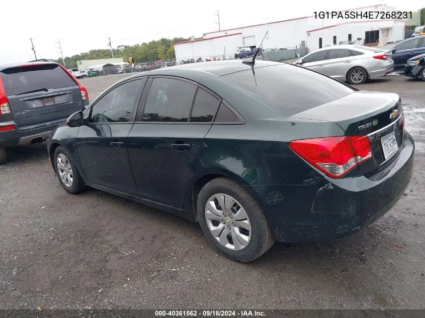 2014 Chevrolet Cruze Ls Auto VIN: 1G1PA5SH4E7268231 Lot: 40361562