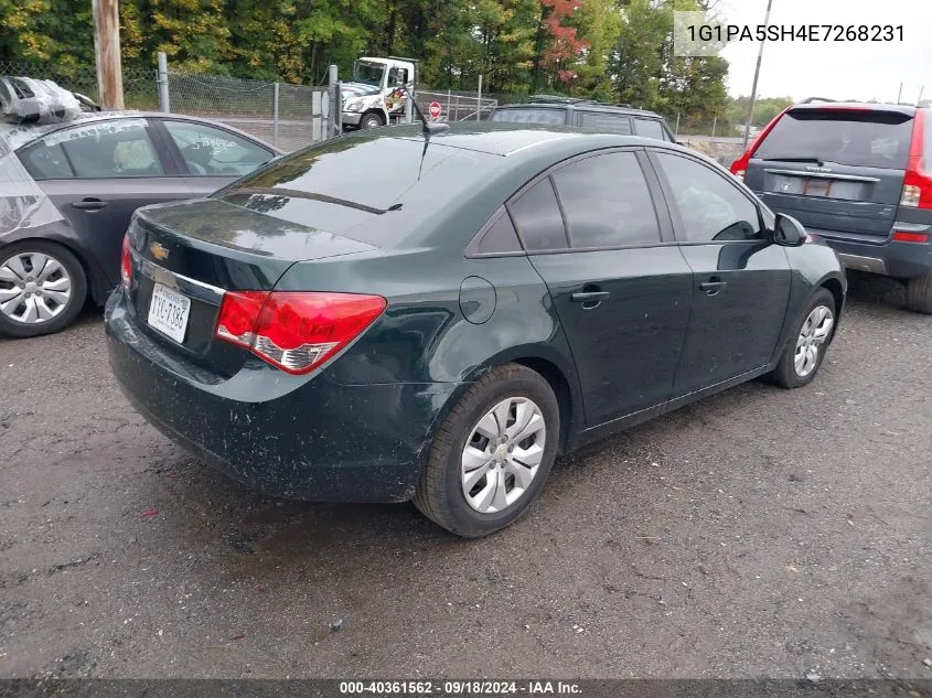 2014 Chevrolet Cruze Ls Auto VIN: 1G1PA5SH4E7268231 Lot: 40361562