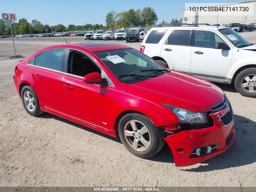 1G1PC5SB4E7141730 2014 Chevrolet Cruze 1Lt Auto