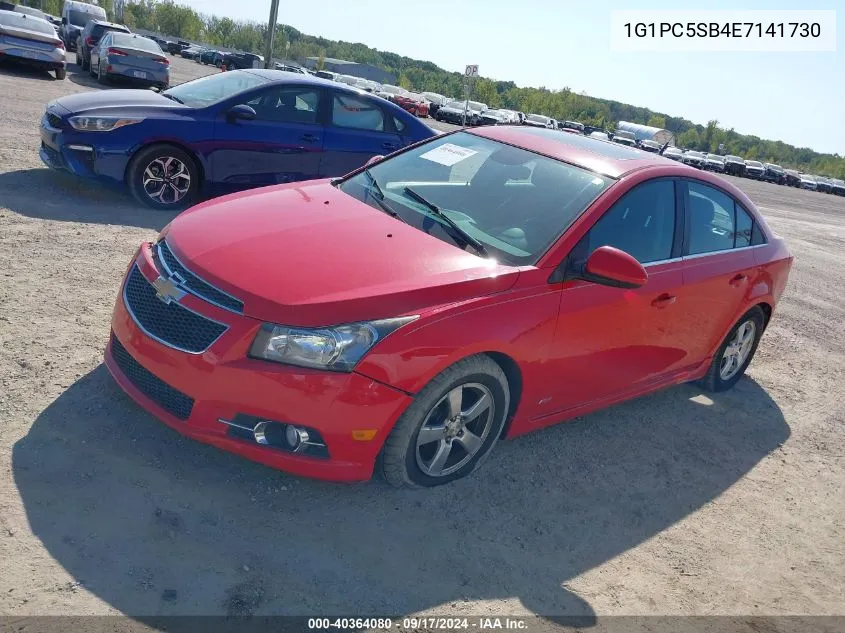 1G1PC5SB4E7141730 2014 Chevrolet Cruze 1Lt Auto