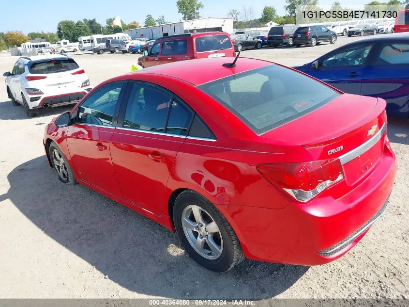 1G1PC5SB4E7141730 2014 Chevrolet Cruze 1Lt Auto