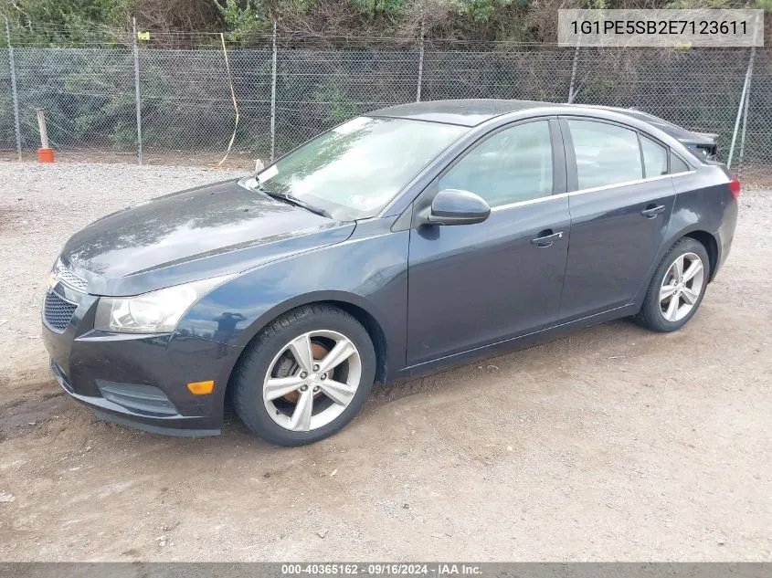 1G1PE5SB2E7123611 2014 Chevrolet Cruze 2Lt Auto