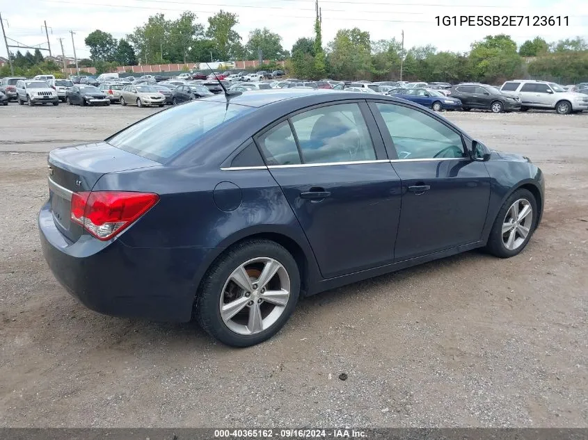 1G1PE5SB2E7123611 2014 Chevrolet Cruze 2Lt Auto