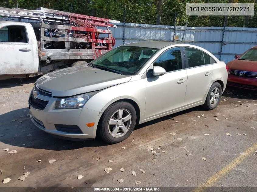 2014 Chevrolet Cruze 1Lt Auto VIN: 1G1PC5SB6E7207274 Lot: 40365394