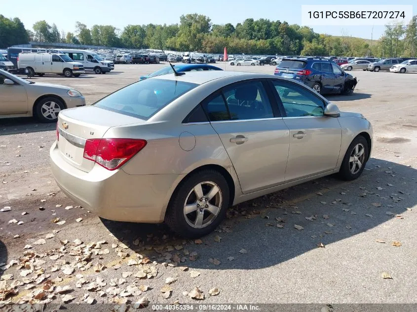 2014 Chevrolet Cruze 1Lt Auto VIN: 1G1PC5SB6E7207274 Lot: 40365394