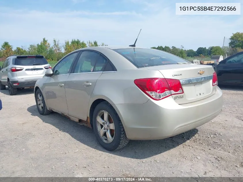 1G1PC5SB4E7292566 2014 Chevrolet Cruze 1Lt Auto