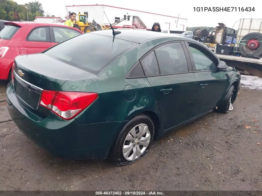 1G1PA5SH4E7116434 2014 Chevrolet Cruze Ls Auto