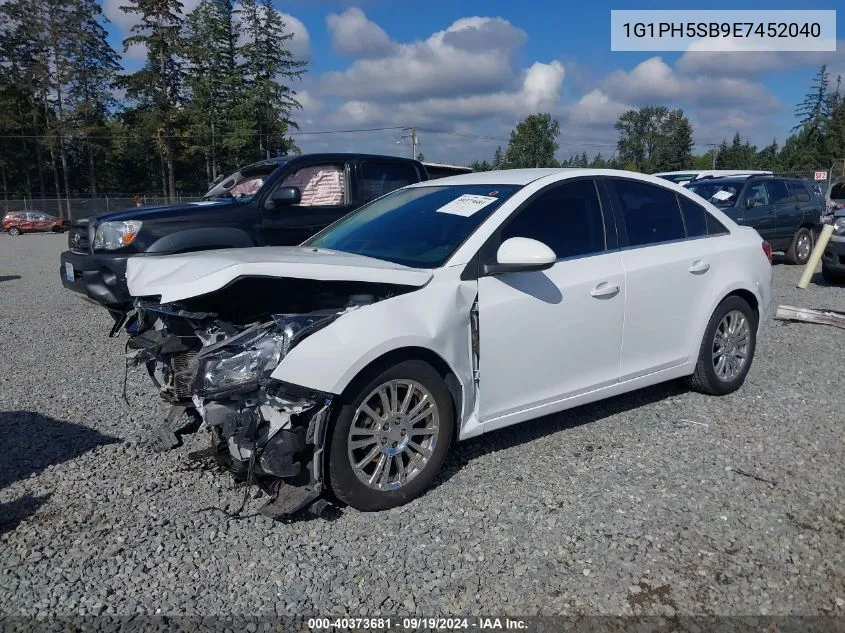 1G1PH5SB9E7452040 2014 Chevrolet Cruze Eco Auto