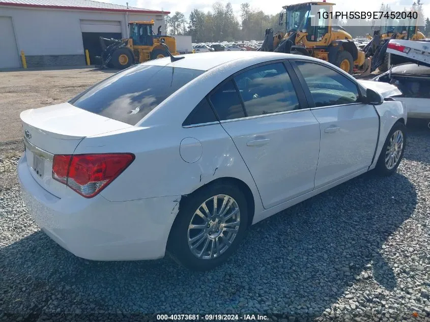 1G1PH5SB9E7452040 2014 Chevrolet Cruze Eco Auto