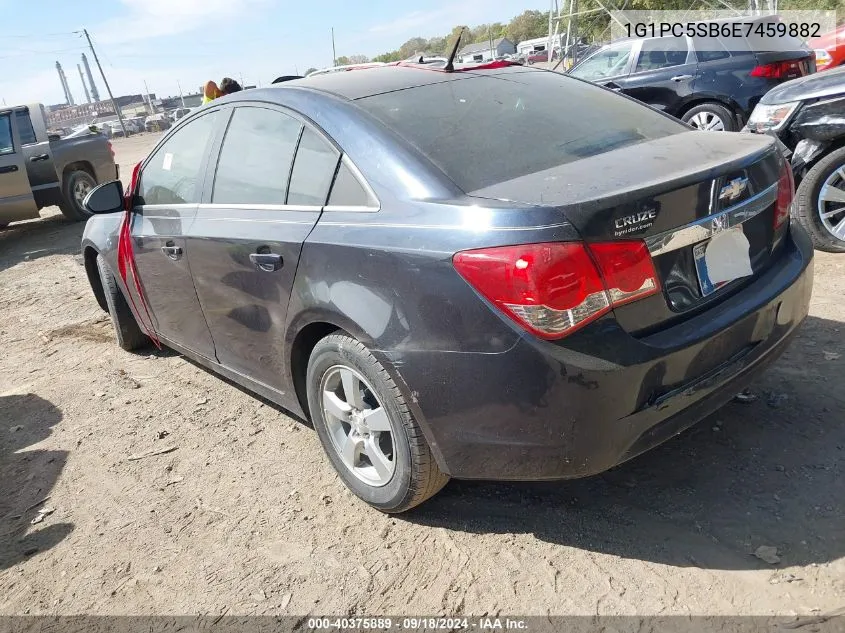 2014 Chevrolet Cruze Lt VIN: 1G1PC5SB6E7459882 Lot: 40375889